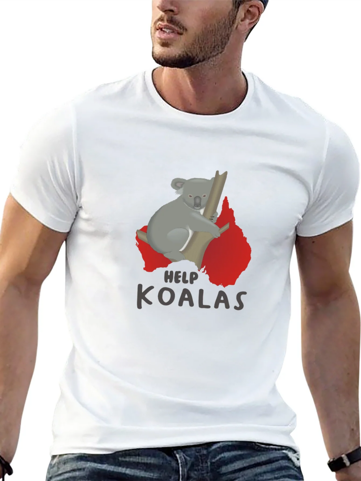 Help Koalas T-Shirt - Support Wildlife! product image 12