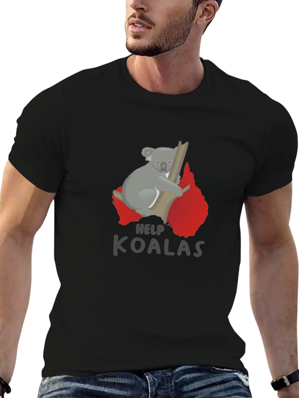Help Koalas T-Shirt - Support Wildlife! product image 6