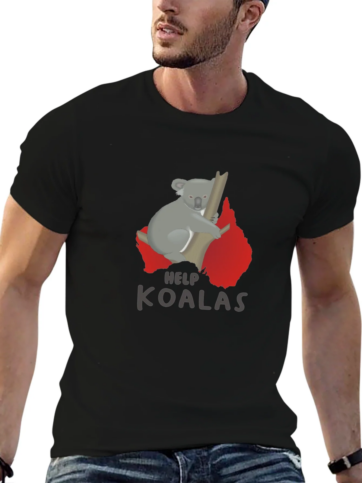 Help Koalas T-Shirt - Support Wildlife! product image 6