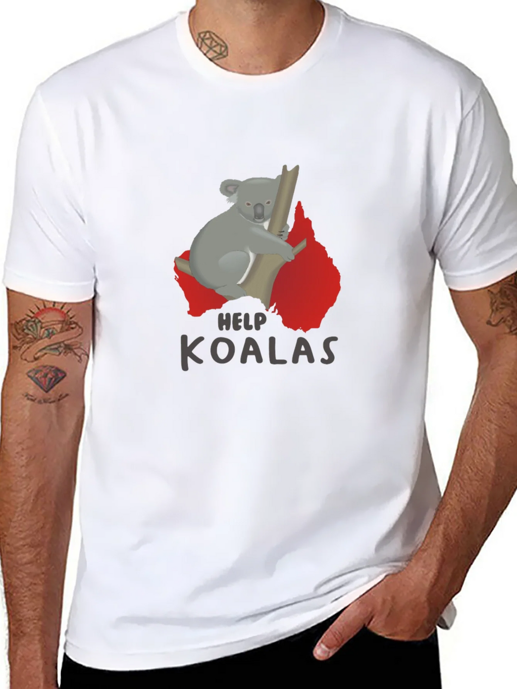 Help Koalas T-Shirt - Support Wildlife! product image 7