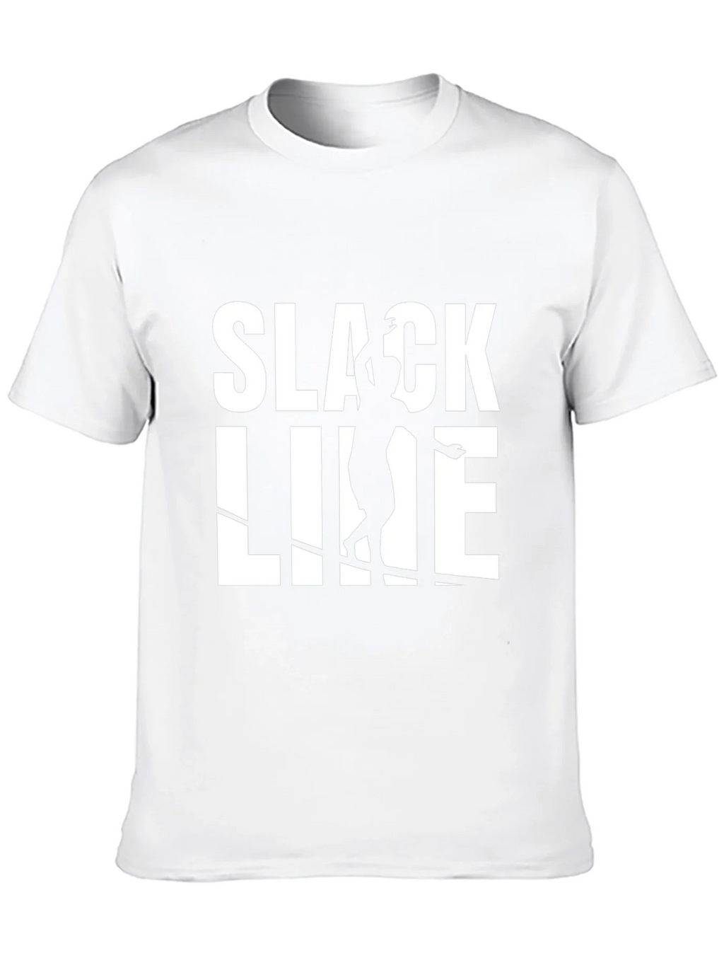 Slackline Graphic T-Shirt - Black Cotton Blend Tee product image 8