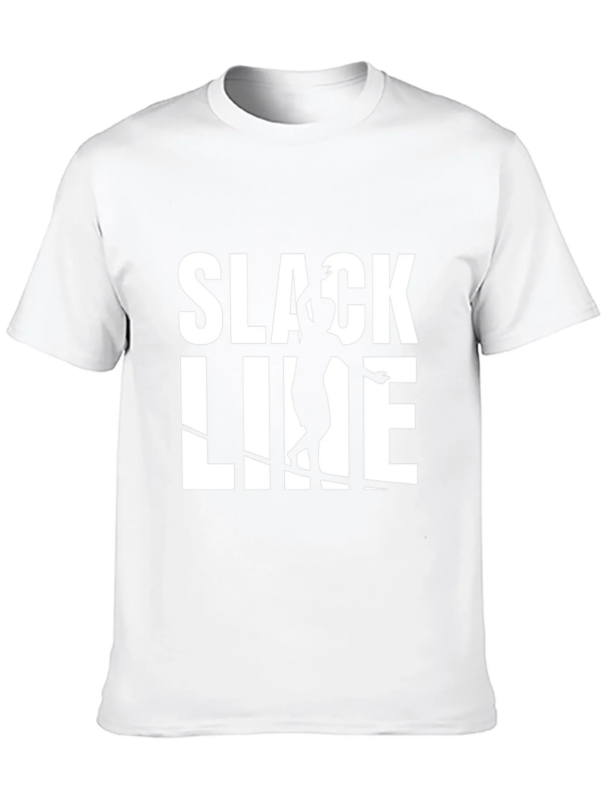 Slackline Graphic T-Shirt - Black Cotton Blend Tee product image 8