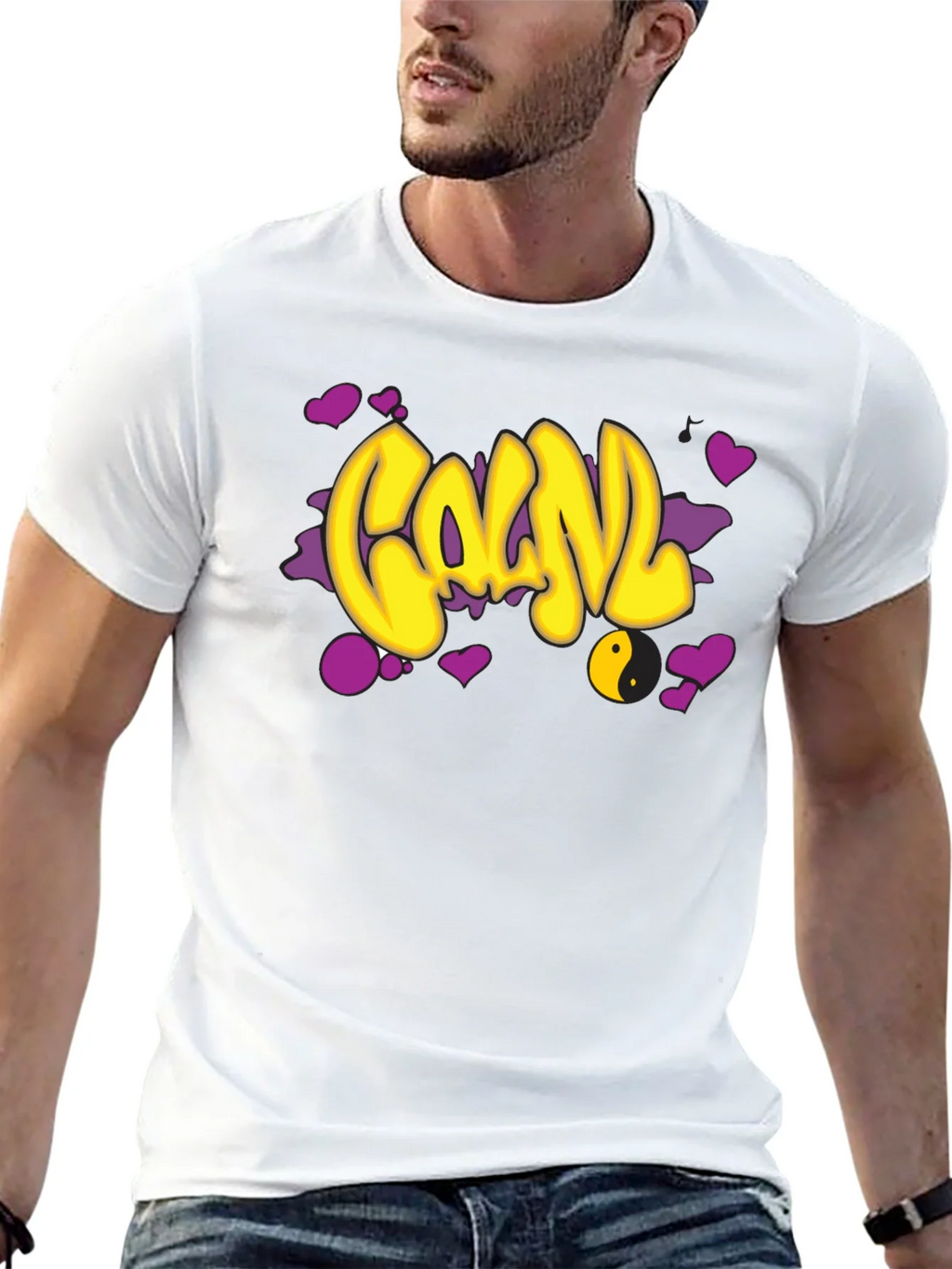 Cool Graphic T-Shirt - Calm Design product image 12