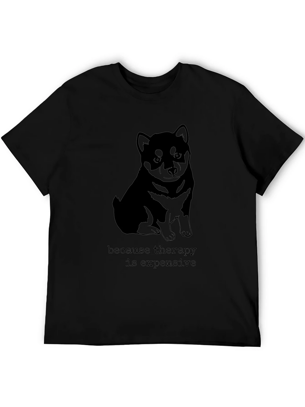 Therapy is Expensive T-Shirt - Shiba Inu product image 5