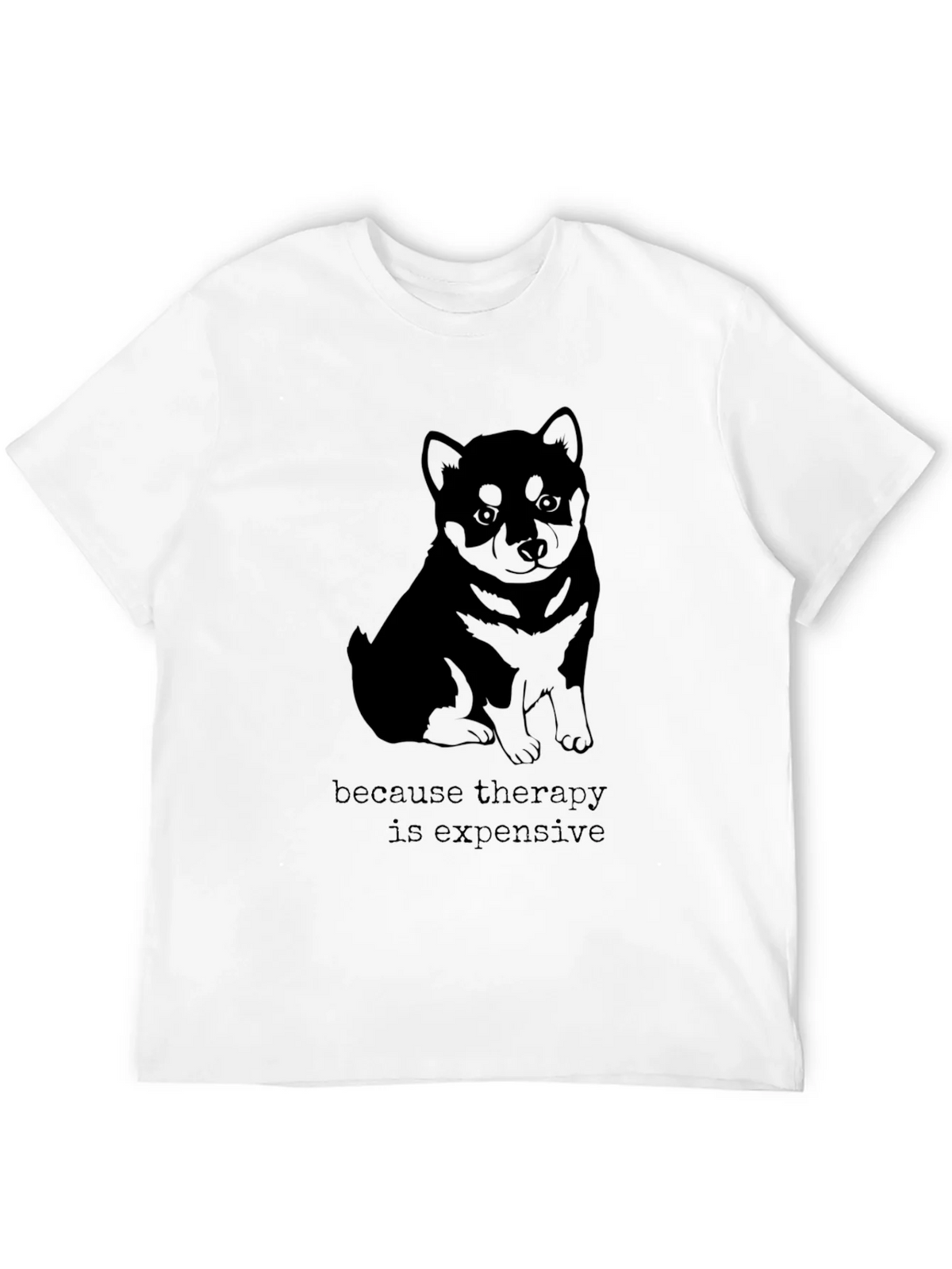 Therapy is Expensive T-Shirt - Shiba Inu product image 11