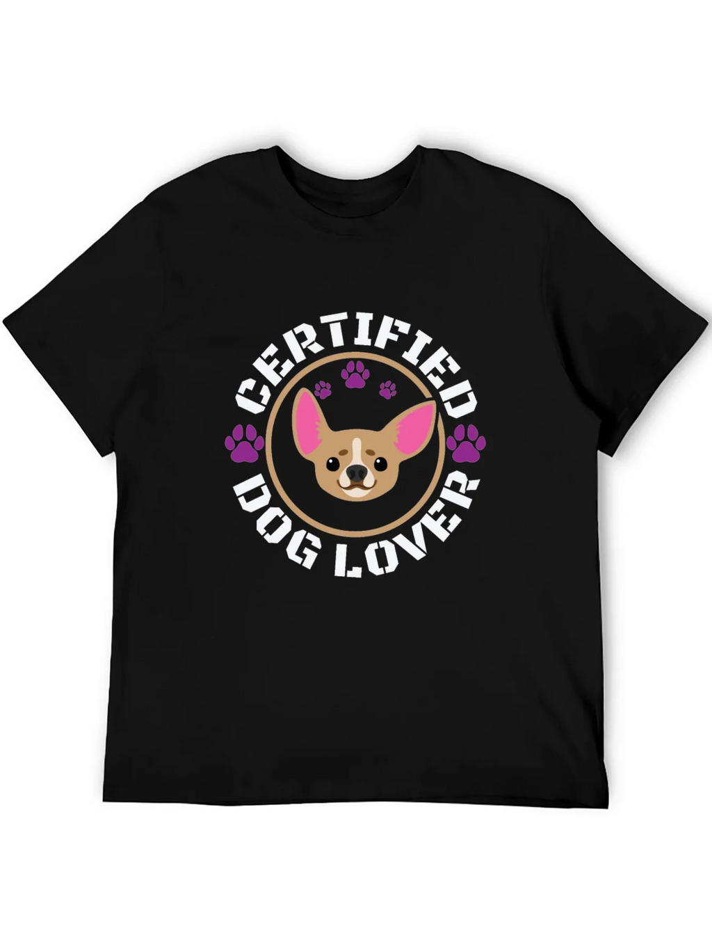 Certified Dog Lover T-Shirt product image 5