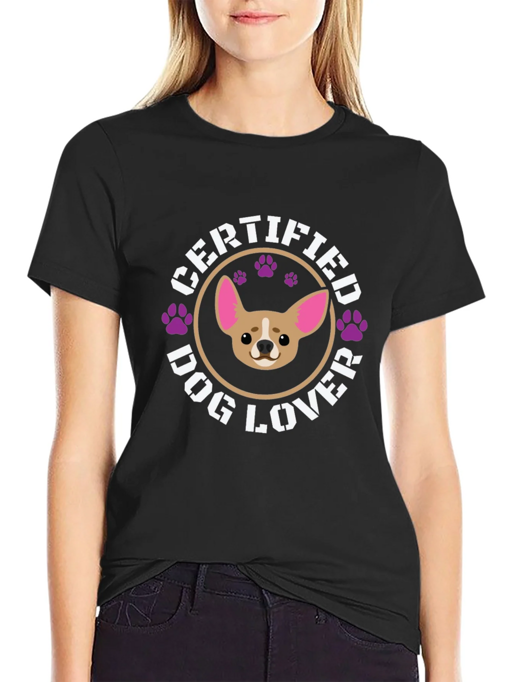 Certified Dog Lover T-Shirt product image 2