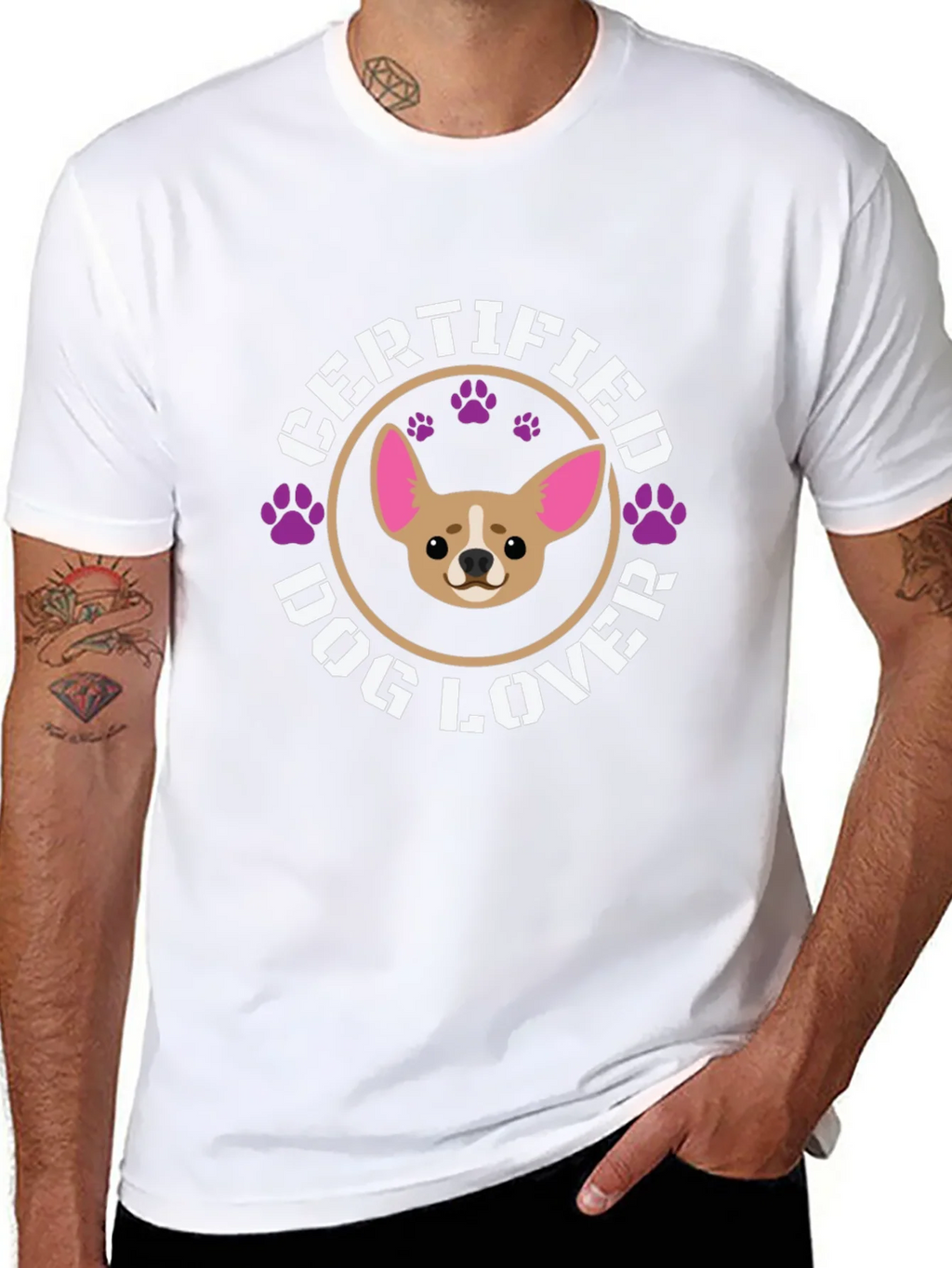 Certified Dog Lover T-Shirt product image 7