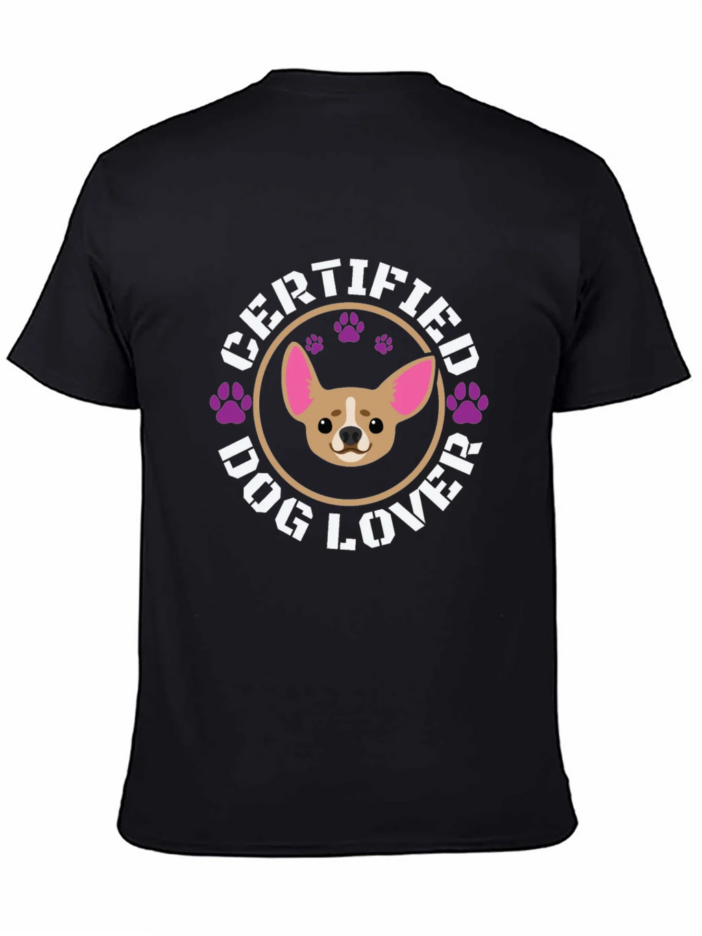 Certified Dog Lover T-Shirt product image 4