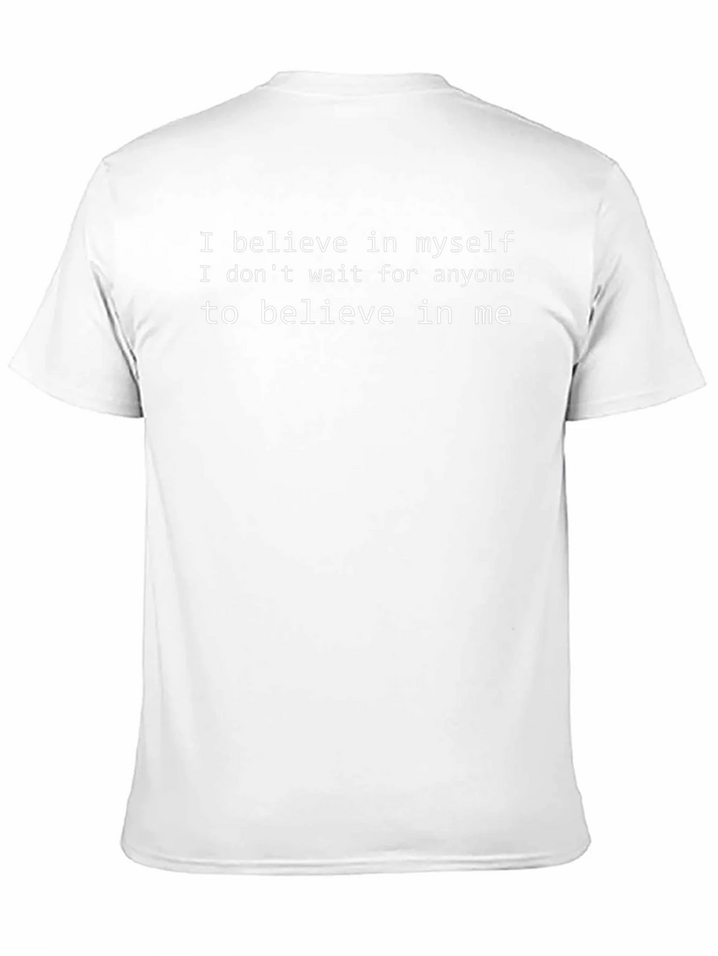 Believe In Myself Black T-Shirt product image 10