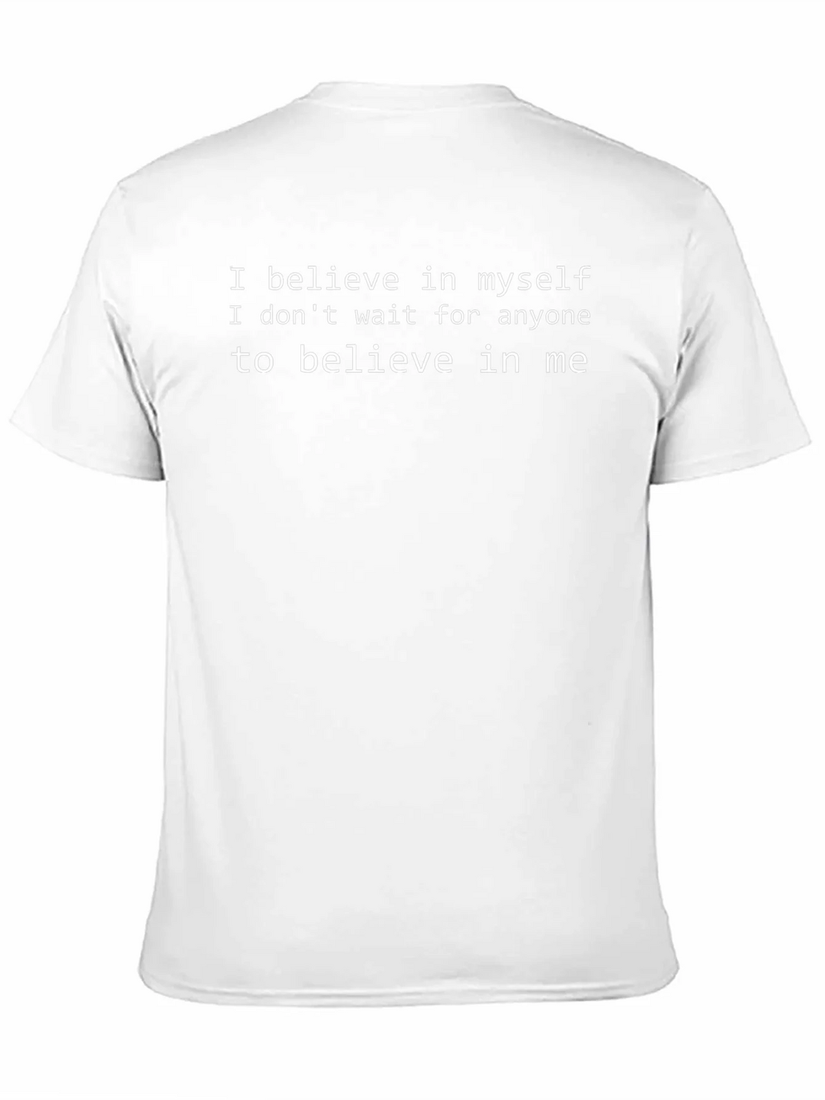 Believe In Myself Black T-Shirt product image 10