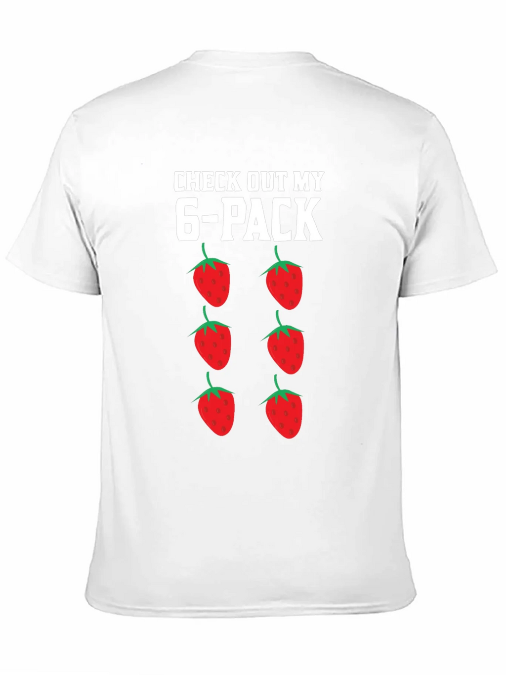 Funny Strawberry 6-Pack Graphic T-Shirt product image 10