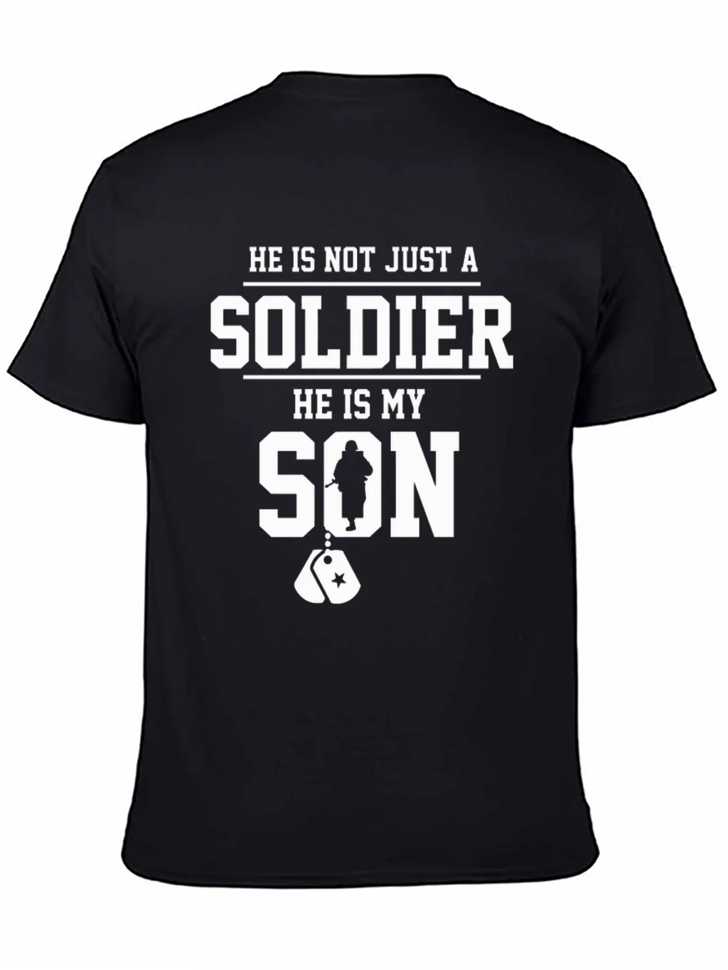 He is My Son Soldier T-Shirt product image 4