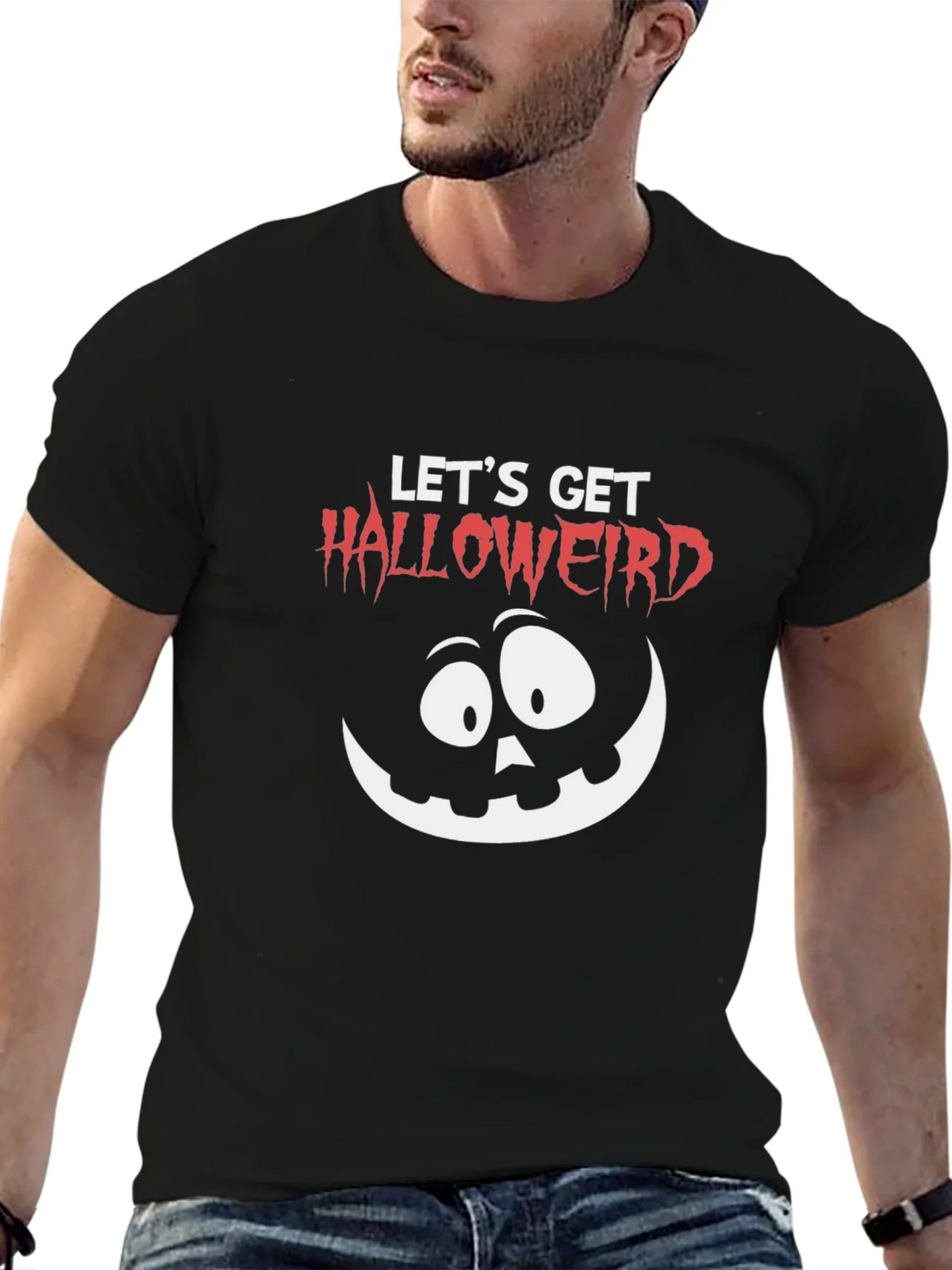 Halloweird Graphic Tee - Spooky Season Shirt product image 4