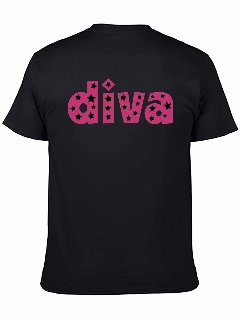 Diva Star Graphic Print Black Tee product image 4