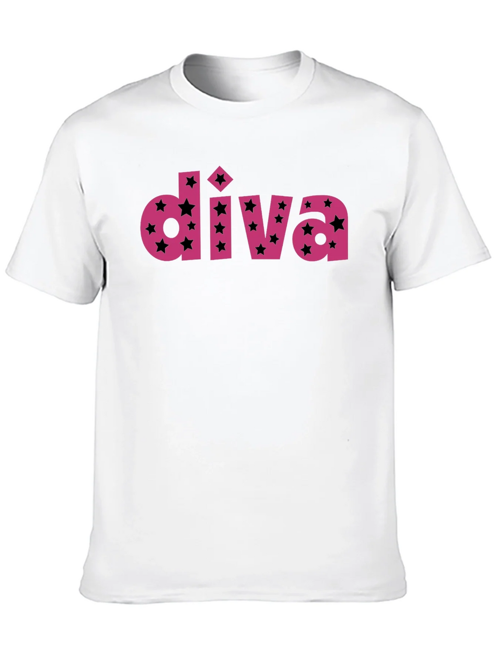 Diva Star Graphic Print Black Tee product image 9