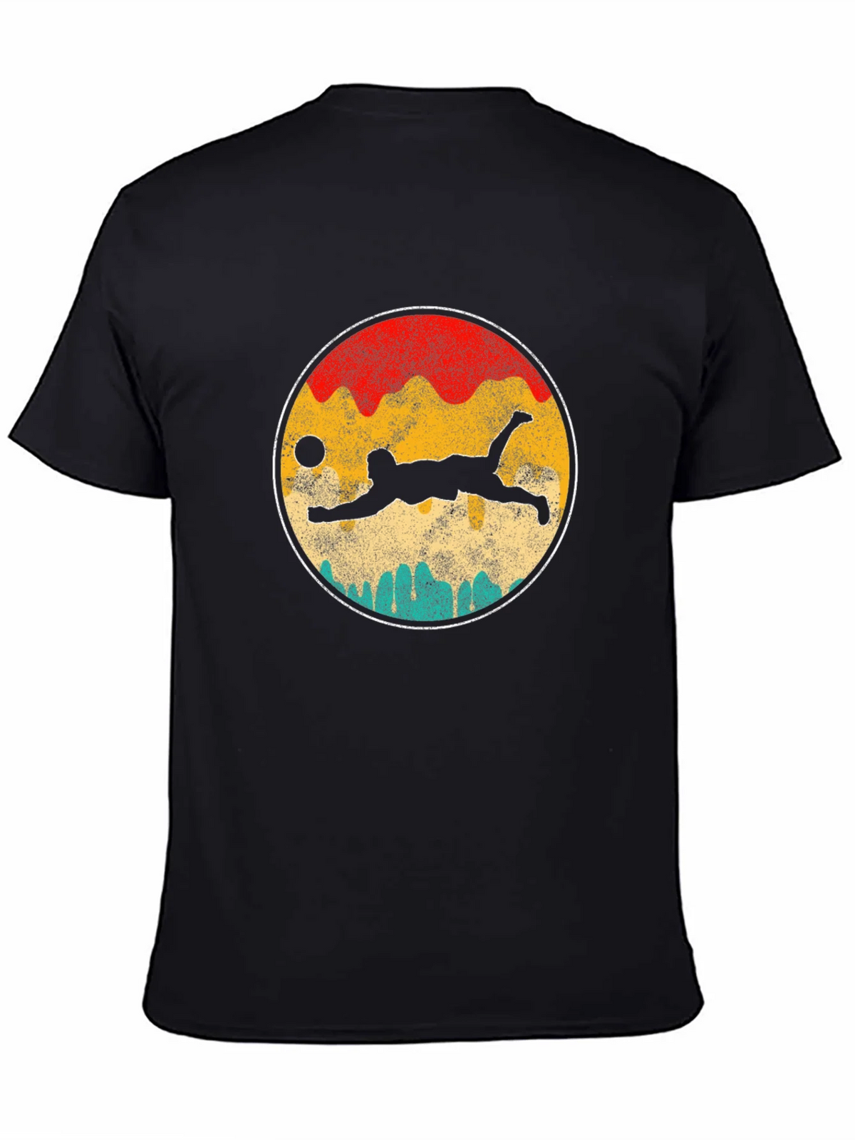 Volleyball Sunset Graphic T-Shirt product image 4