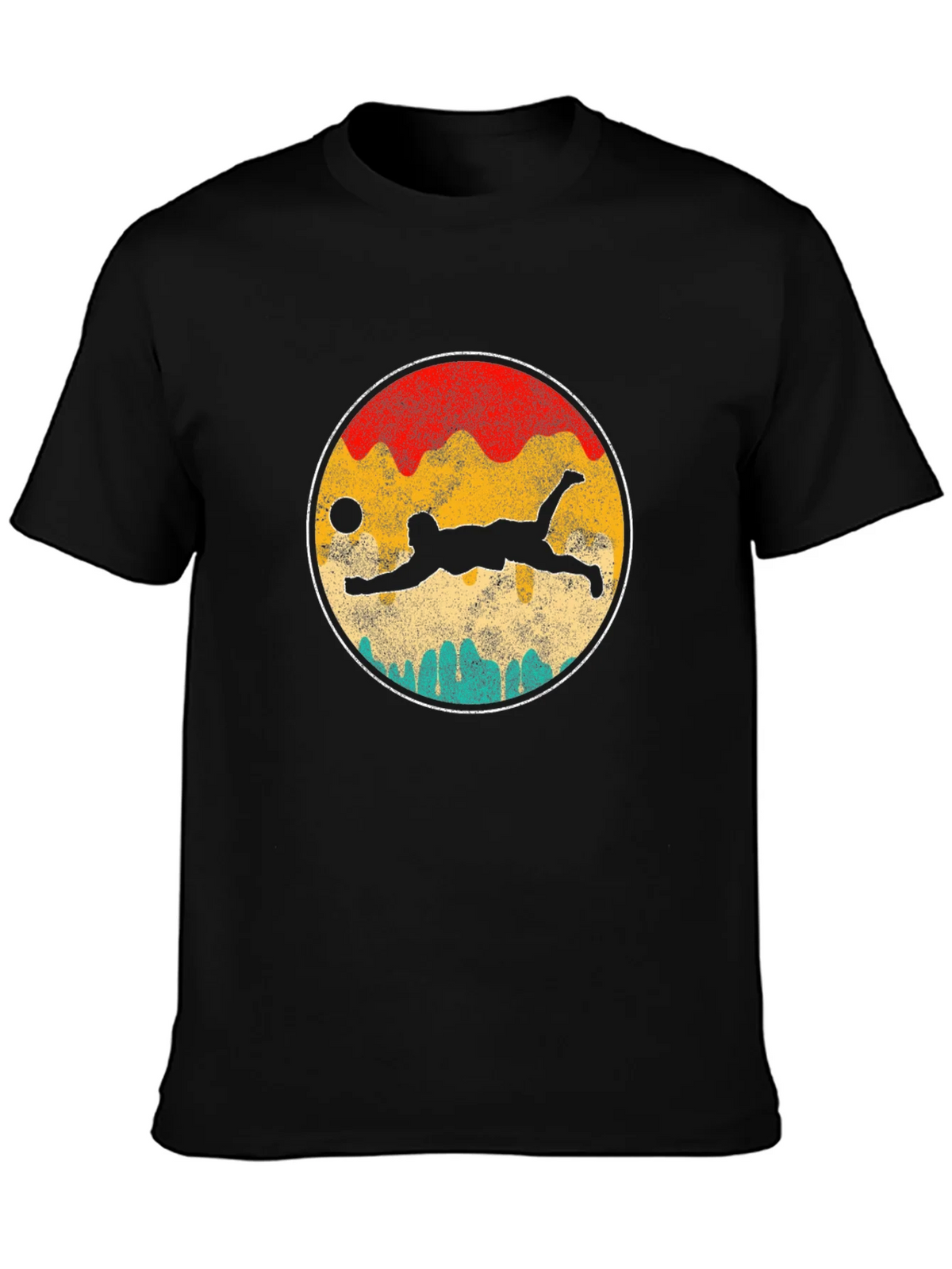 Volleyball Sunset Graphic T-Shirt product image 3