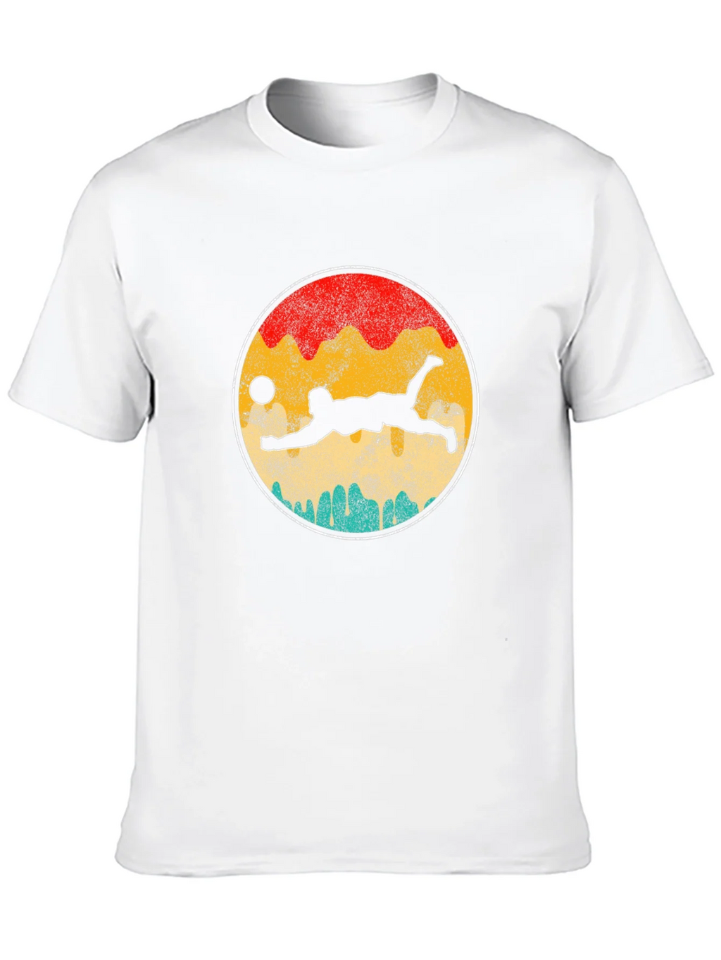 Volleyball Sunset Graphic T-Shirt product image 9