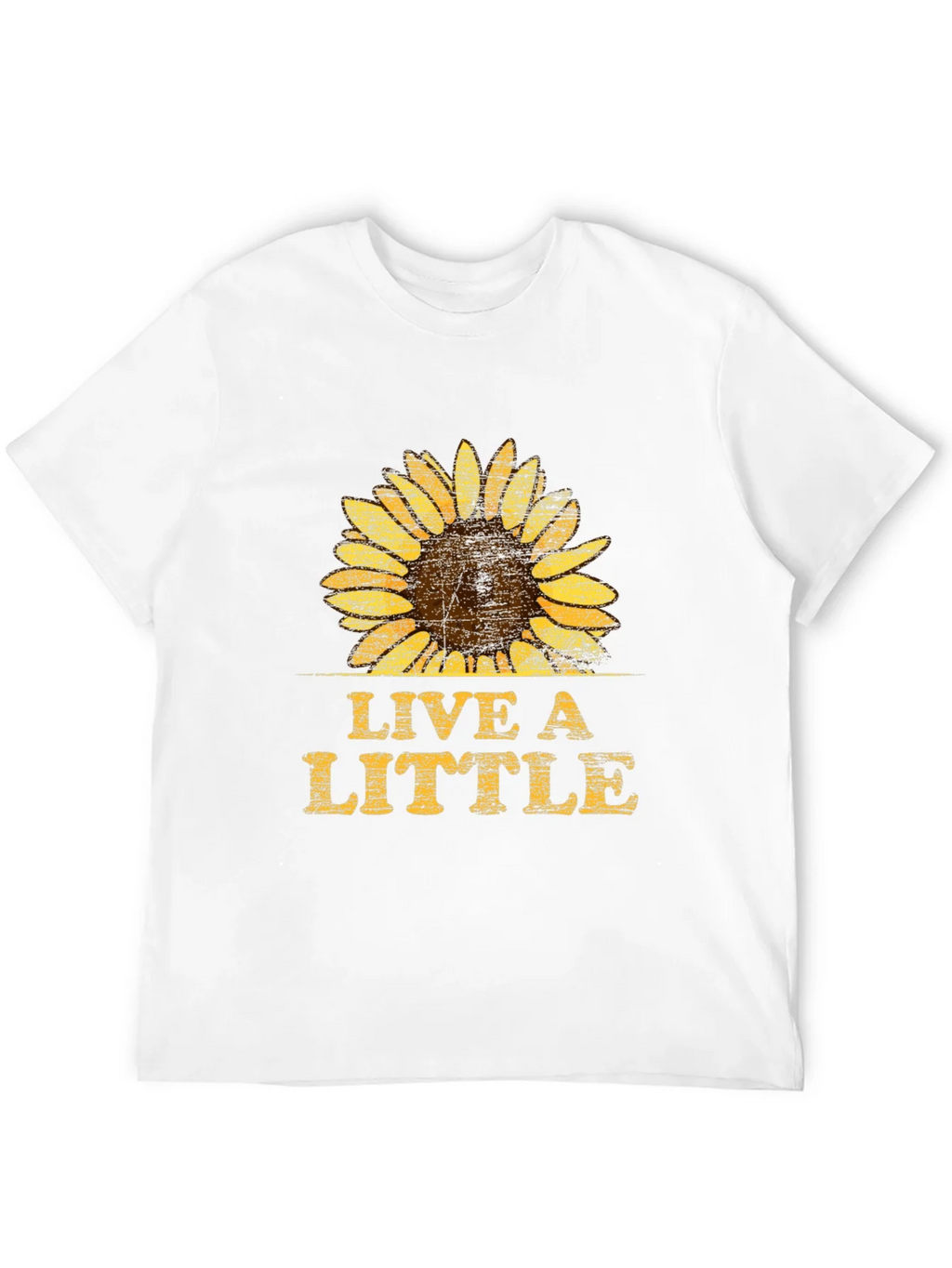 Live A Little Sunflower Graphic T-Shirt - Unisex product image 11