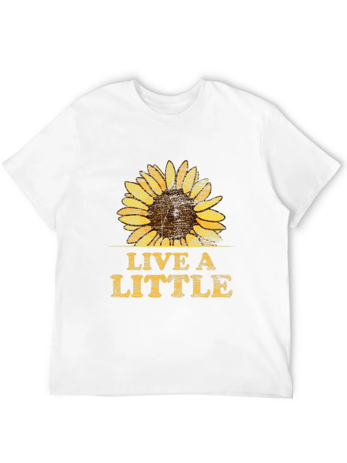 Live A Little Sunflower Graphic T-Shirt - Unisex product image 11