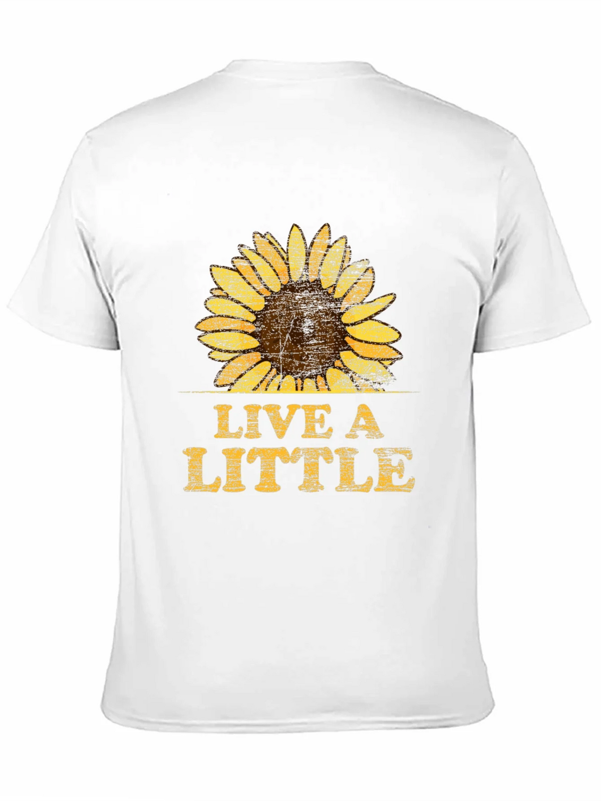 Live A Little Sunflower Graphic T-Shirt - Unisex product image 10