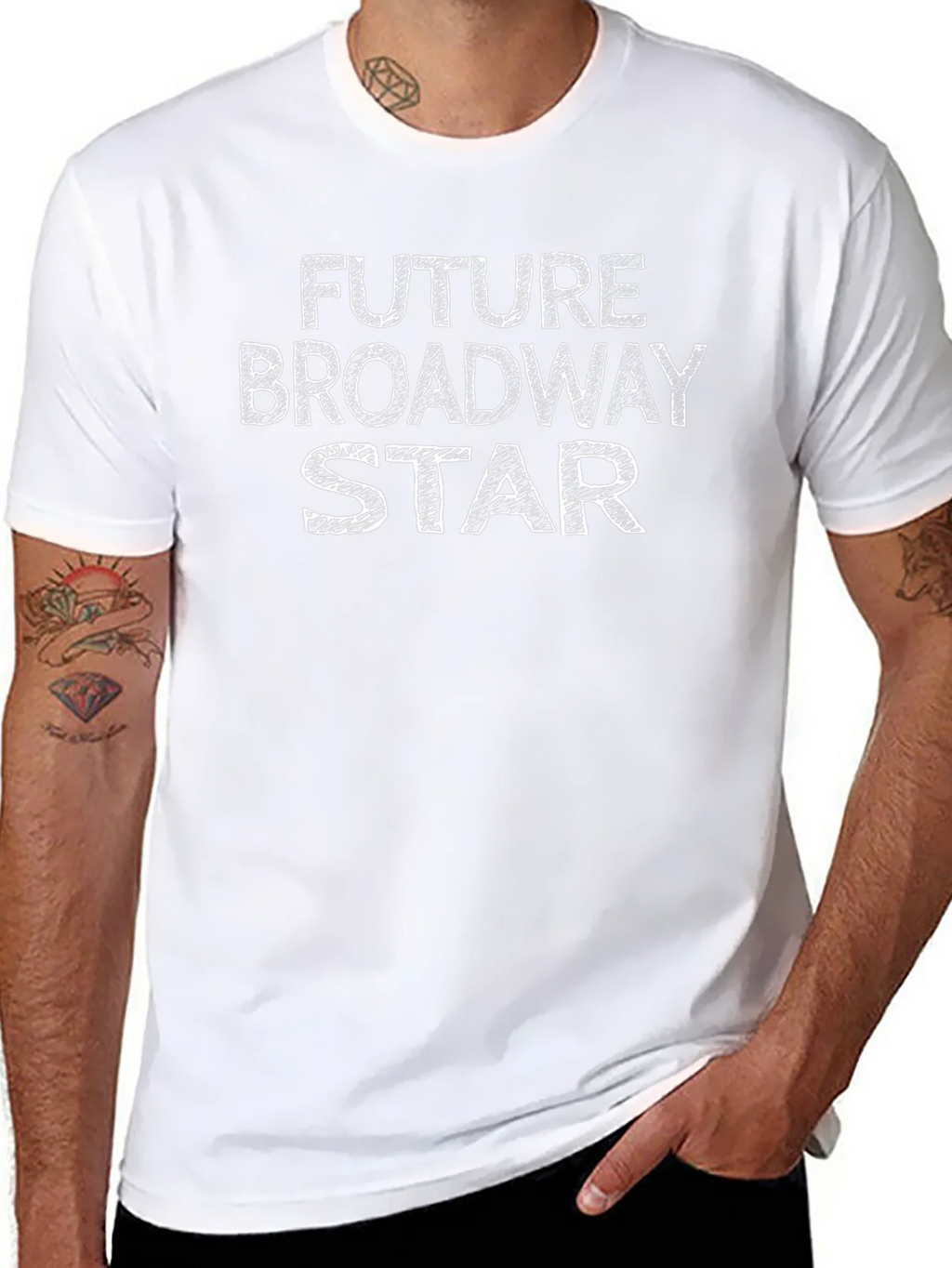 Future Broadway Star Black T-Shirt product image 7