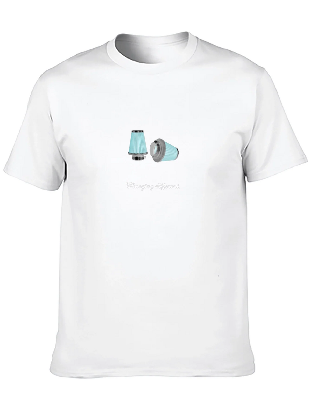 Charging Different T-Shirt - Black Cotton Tee product image 9