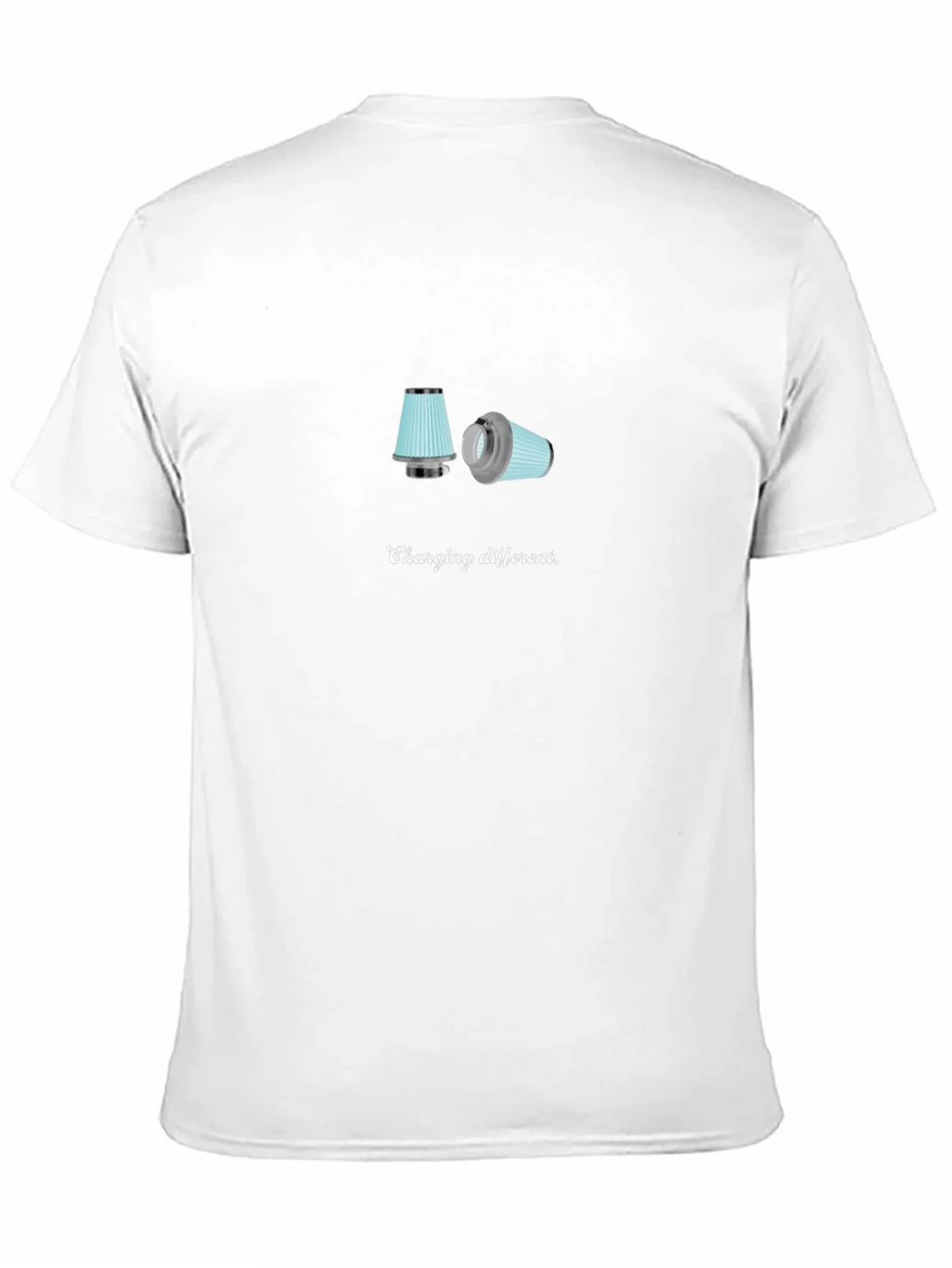 Charging Different T-Shirt - Black Cotton Tee product image 10