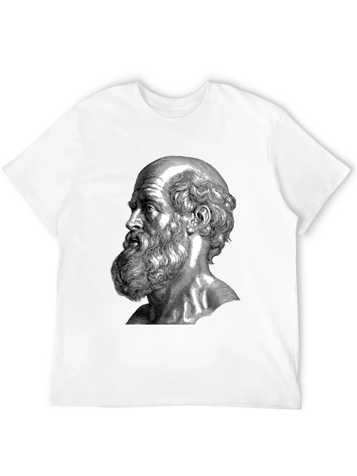 Philosopher Portrait Graphic Tee - Classic Black product image 11