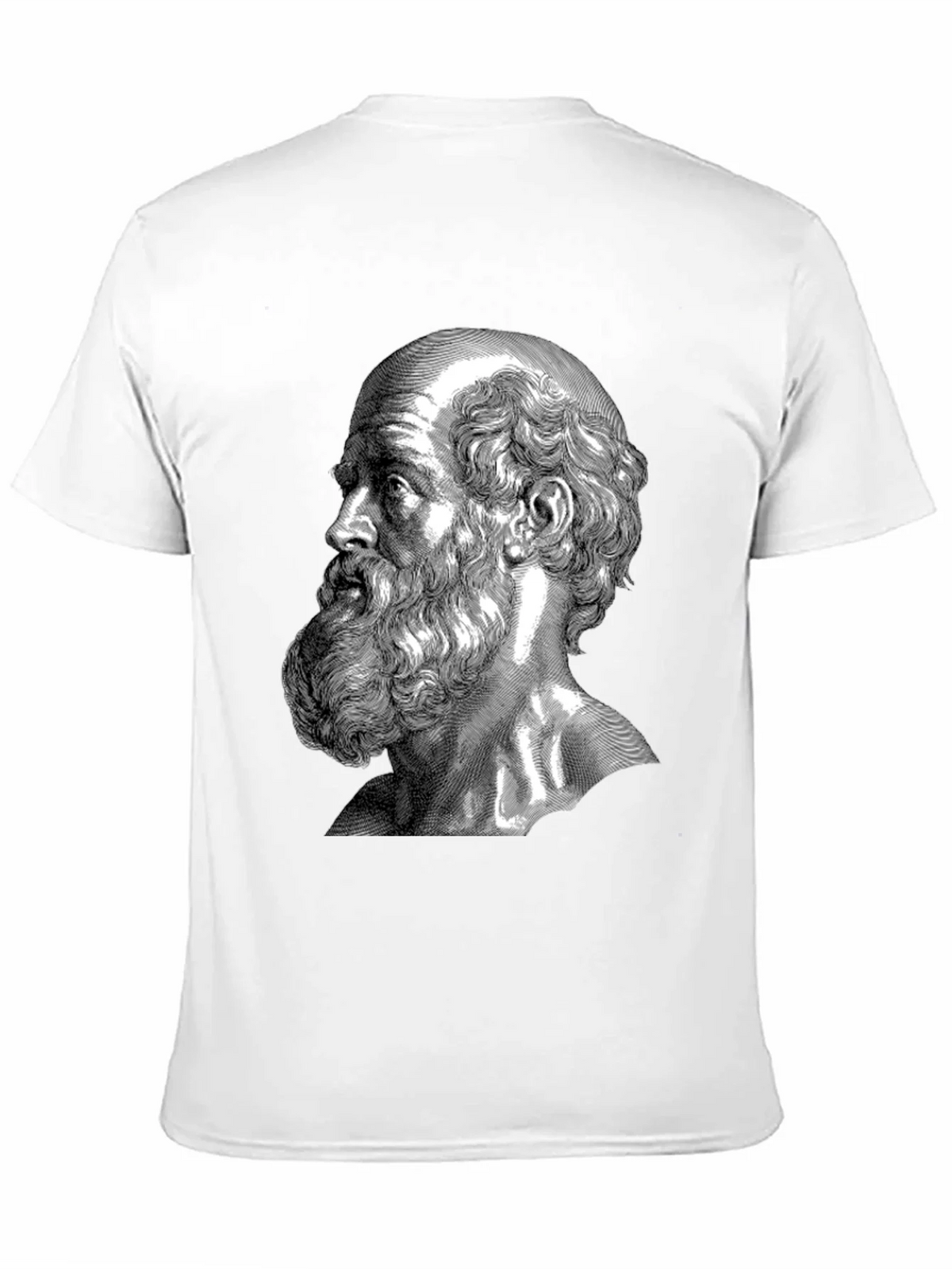 Philosopher Portrait Graphic Tee - Classic Black product image 10