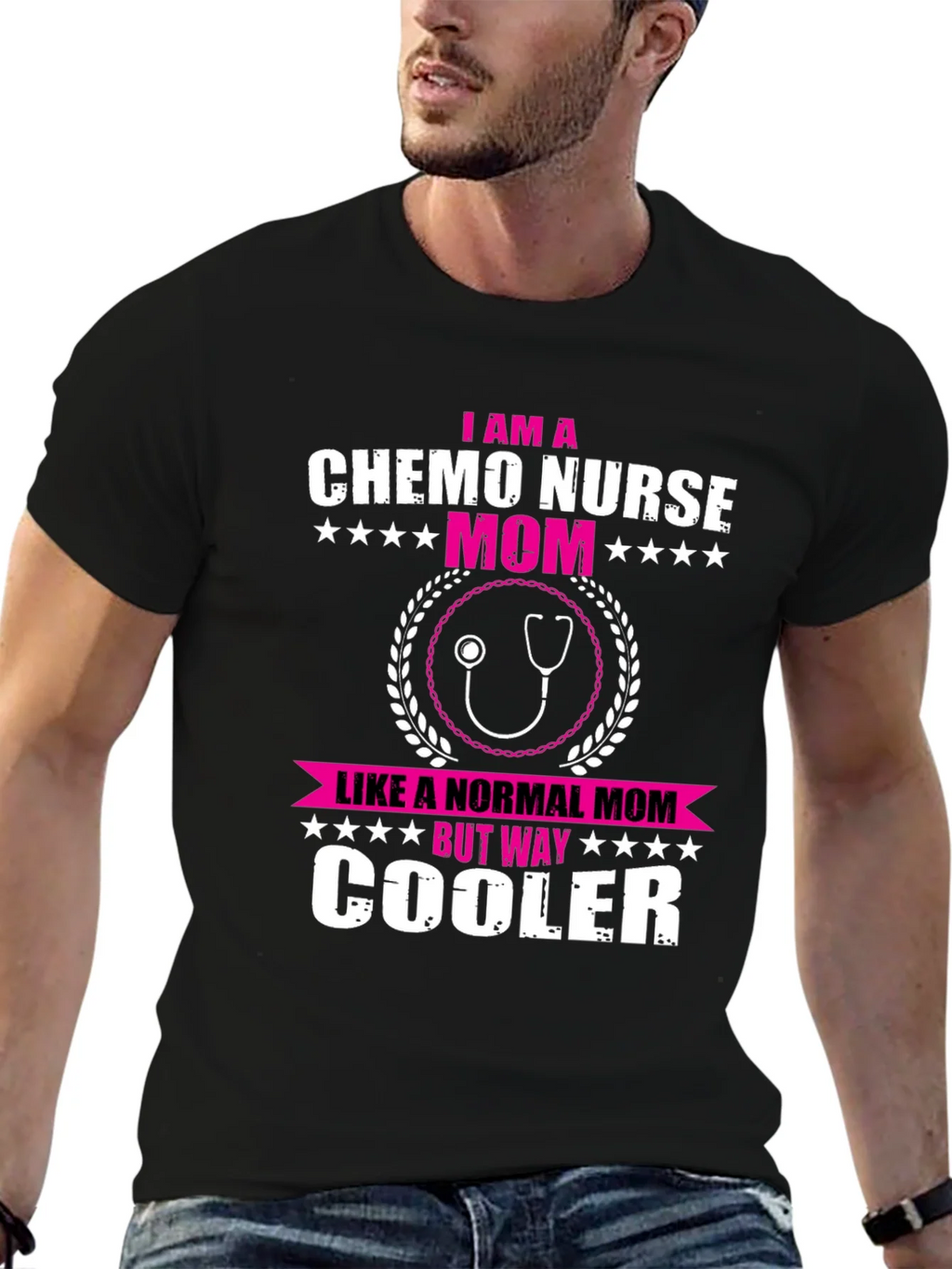 Chemo Nurse Mom T-Shirt - Unique Design product image 6