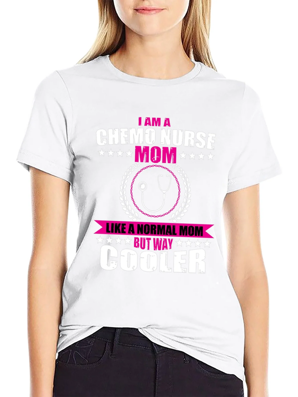 Chemo Nurse Mom T-Shirt - Unique Design product image 8
