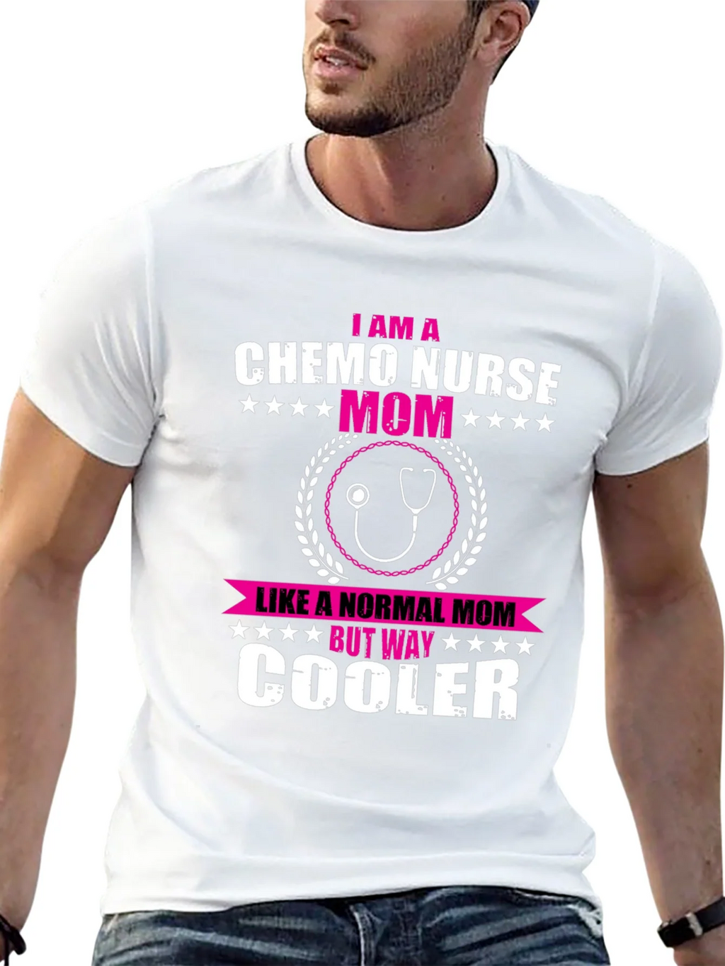 Chemo Nurse Mom T-Shirt - Unique Design product image 12
