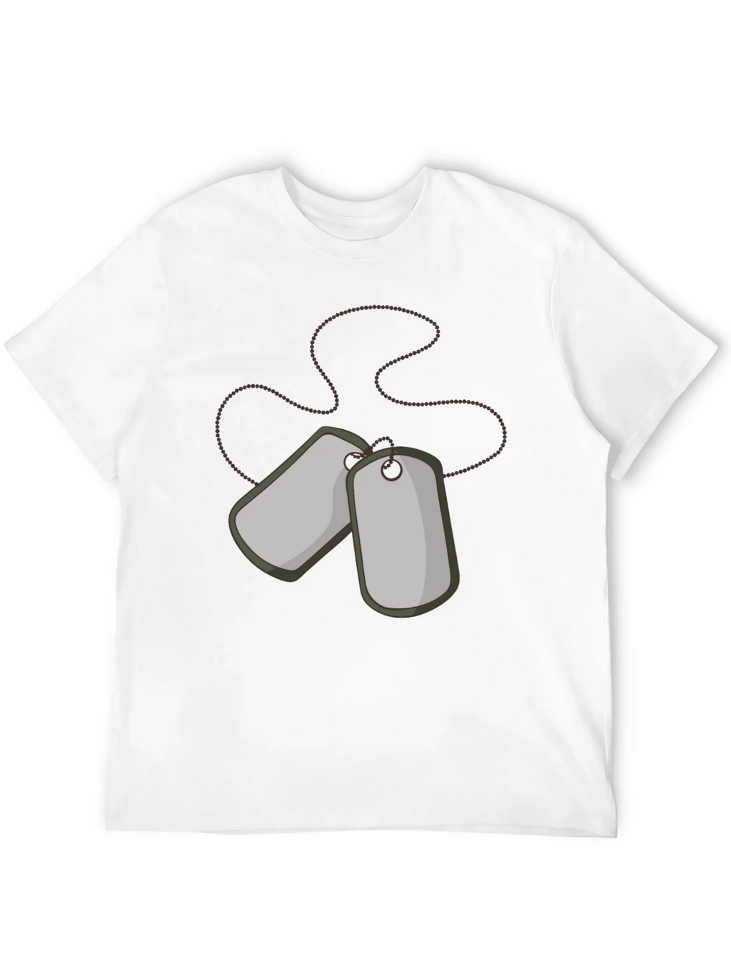 Dog Tags Graphic Tee - Military Style Shirt product image 11