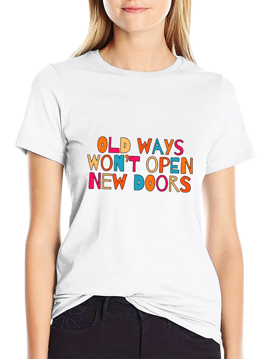Old Ways New Doors Graphic Tee product image 8