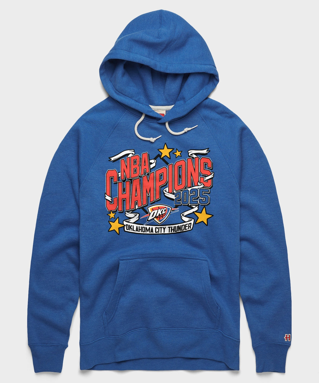 2025 NBA Champions Oklahoma City Thunder Hoodie product image 1