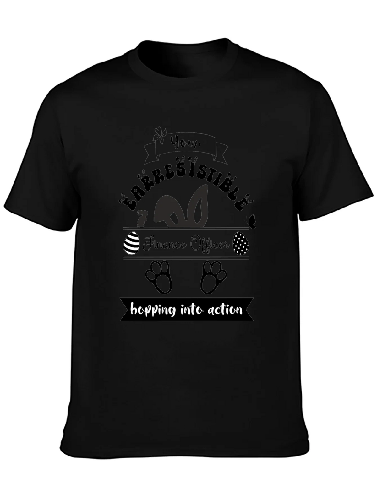 Irresistible Finance Officer Easter T-Shirt product image 3