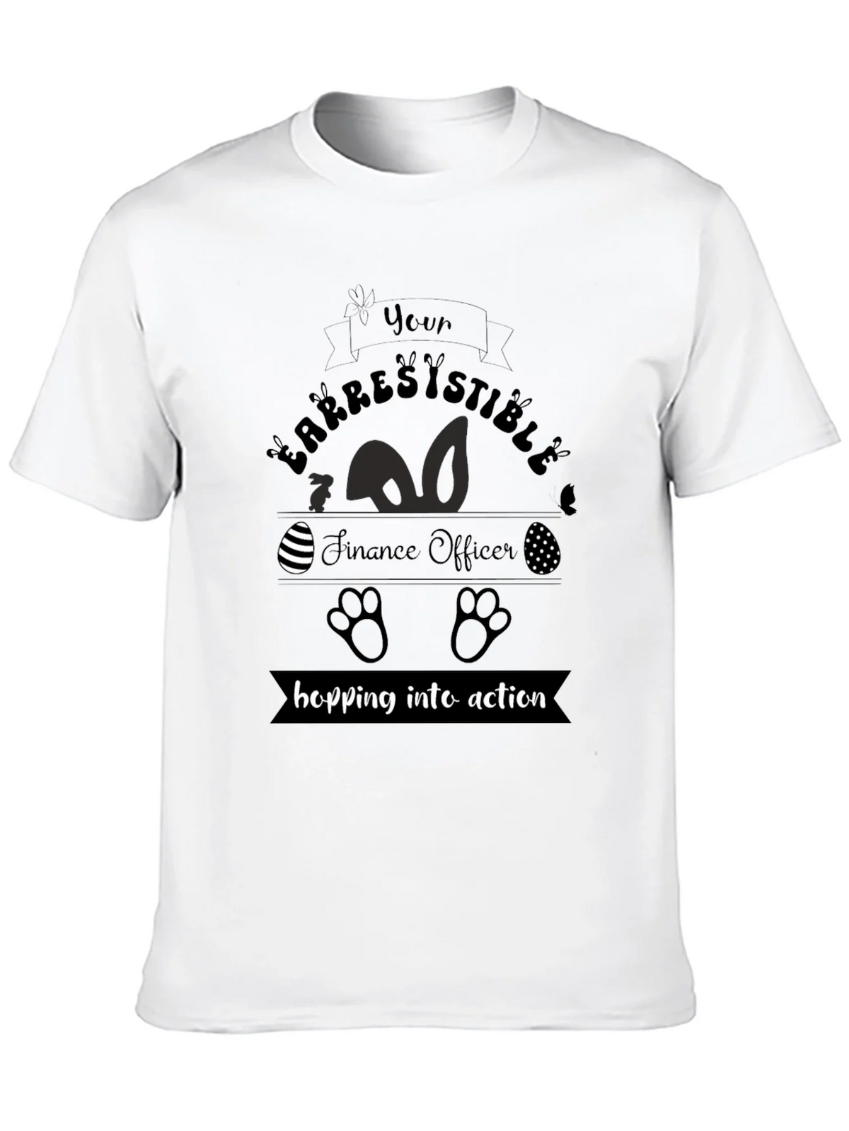 Irresistible Finance Officer Easter T-Shirt product image 9