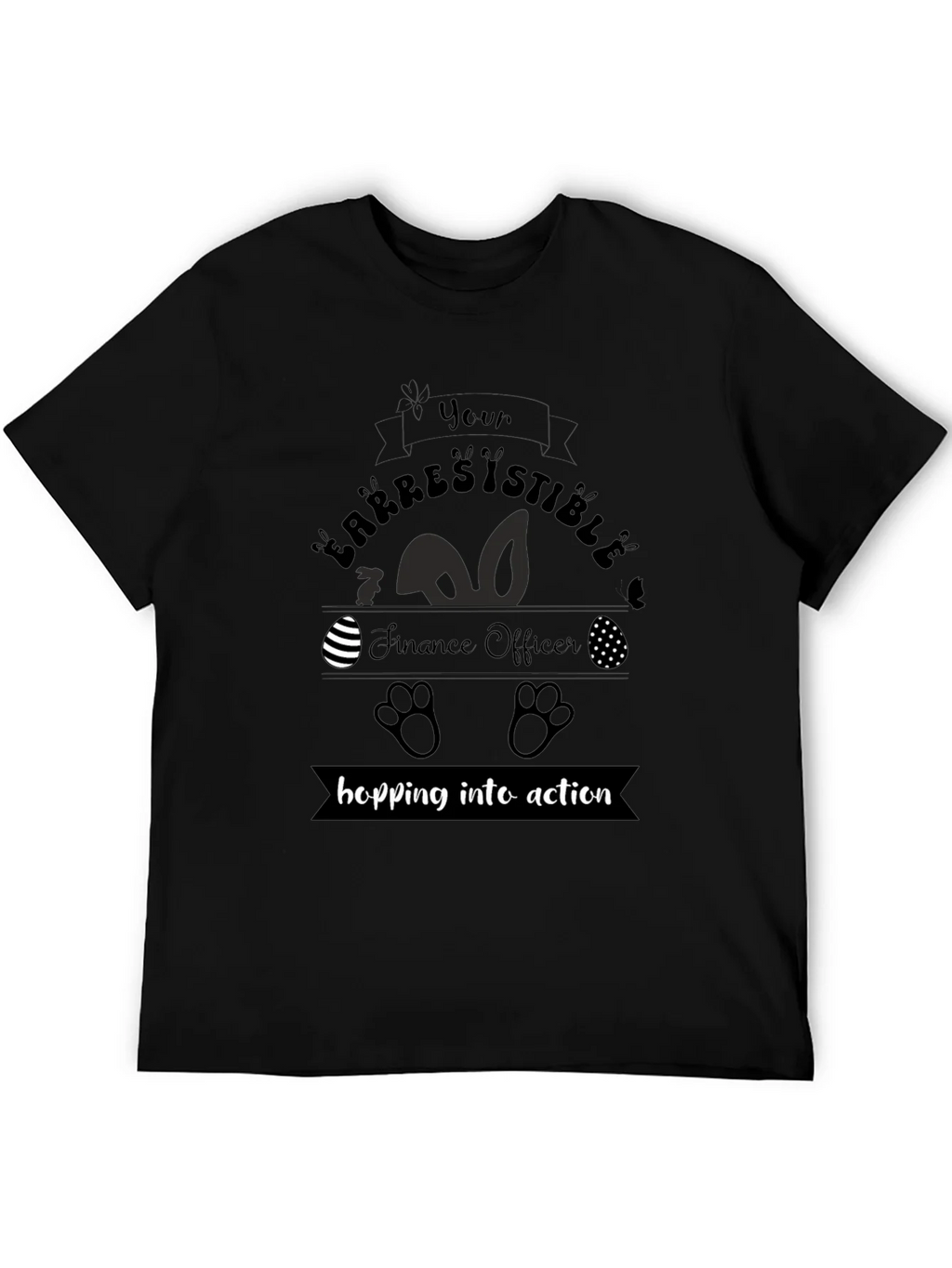 Irresistible Finance Officer Easter T-Shirt product image 5