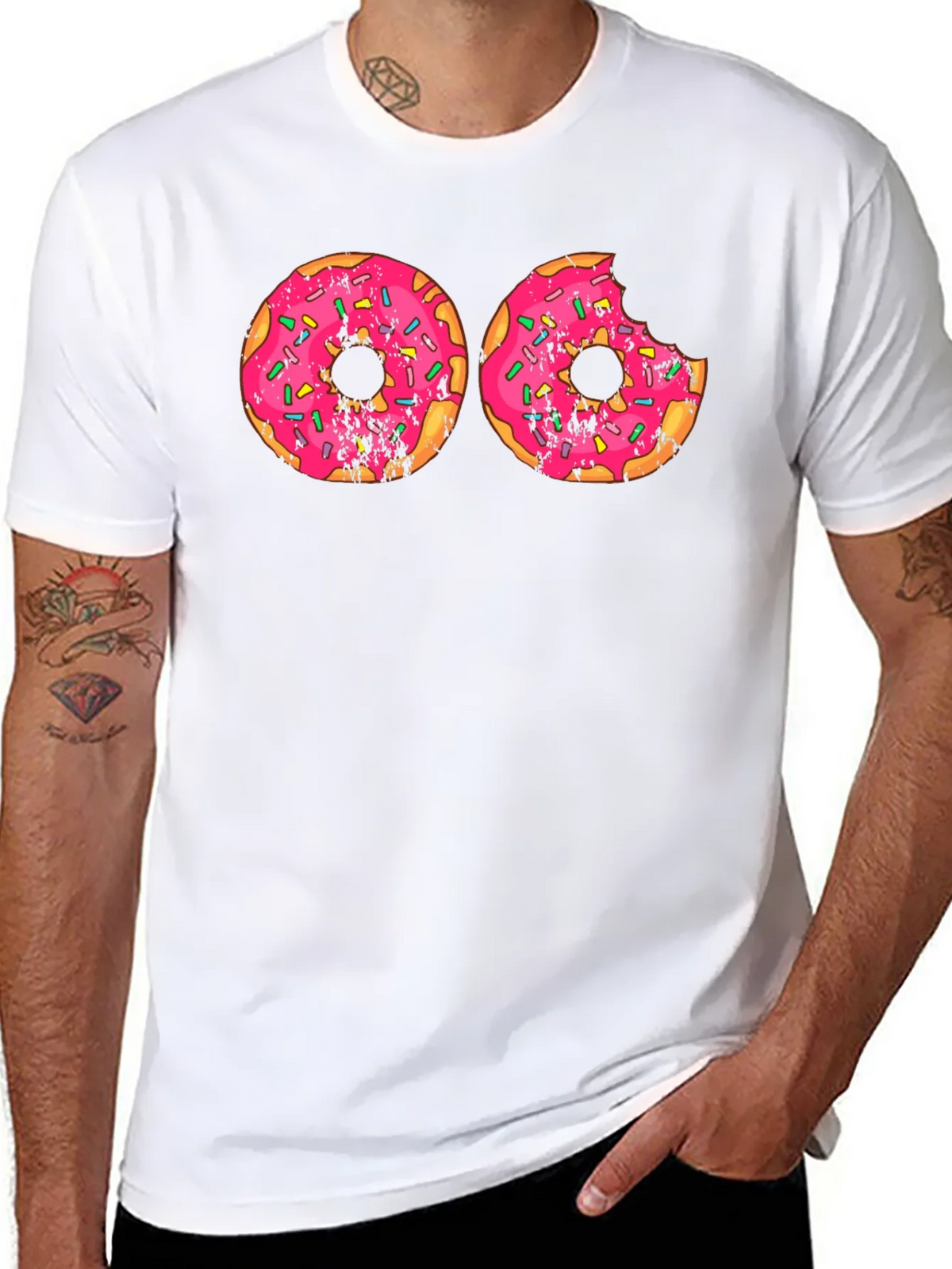 Donut Graphic T-Shirt - Sweet & Fun product image 4