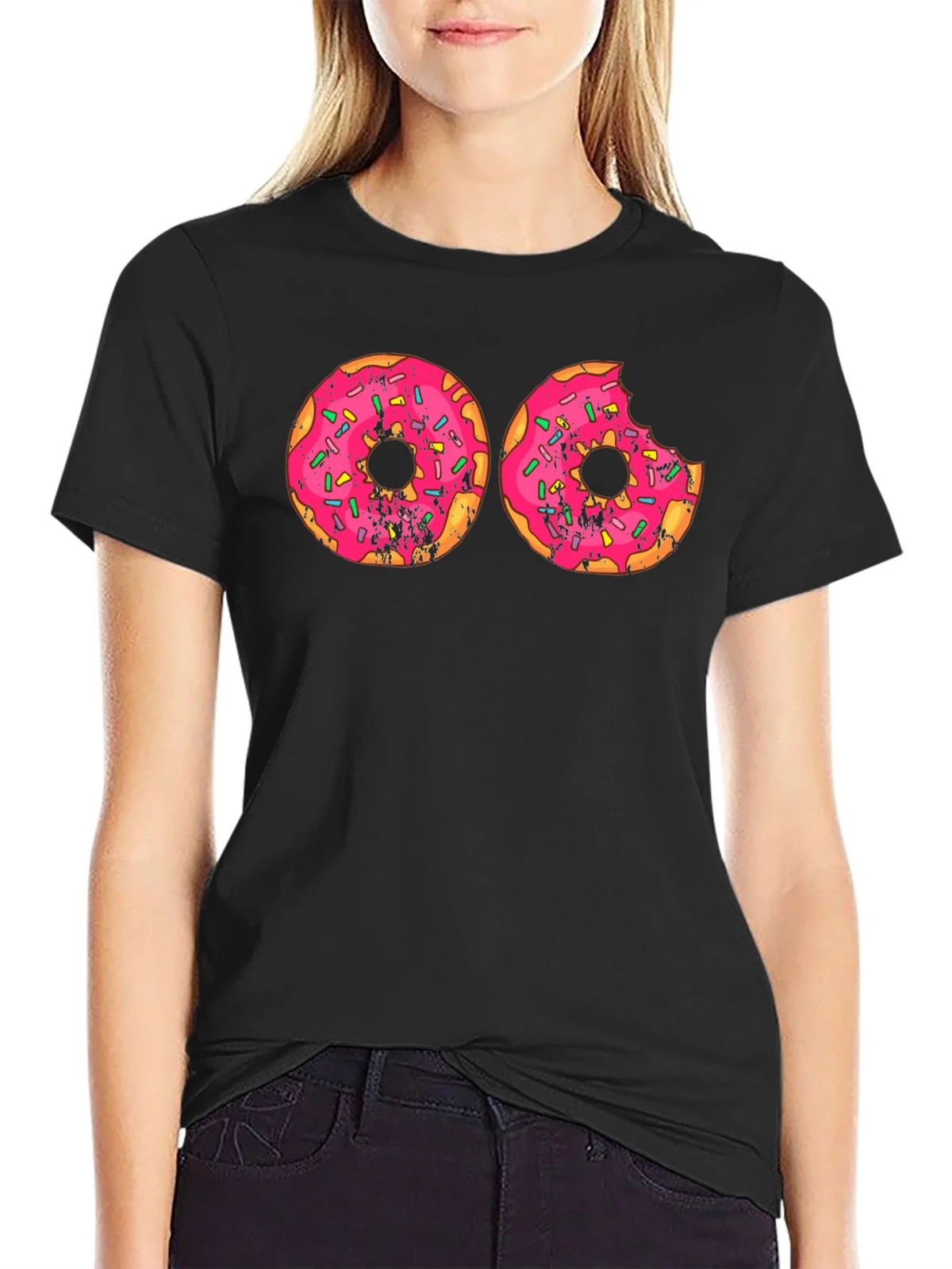 Donut Graphic T-Shirt - Sweet & Fun product image 1