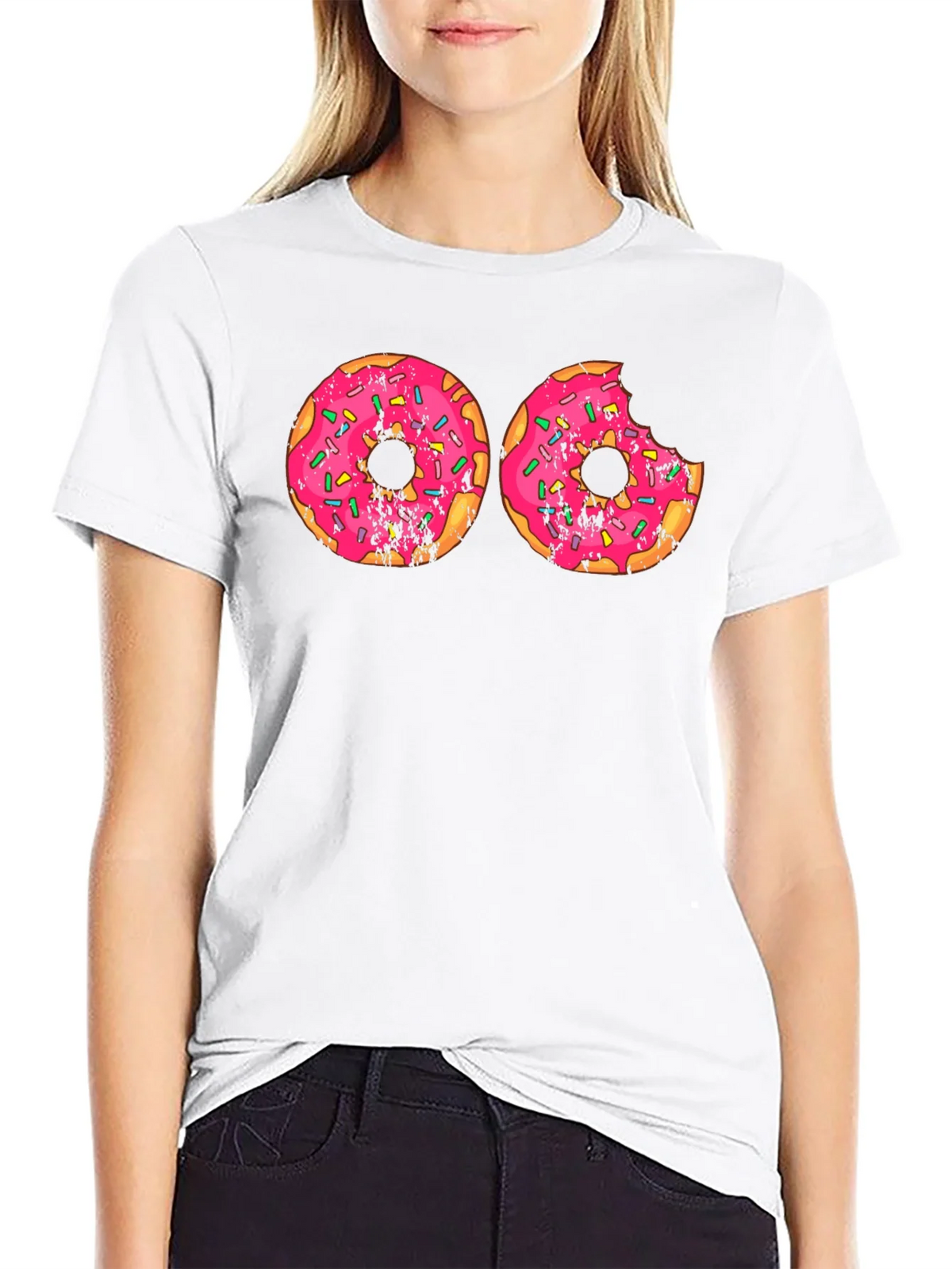 Donut Graphic T-Shirt - Sweet & Fun product image 5