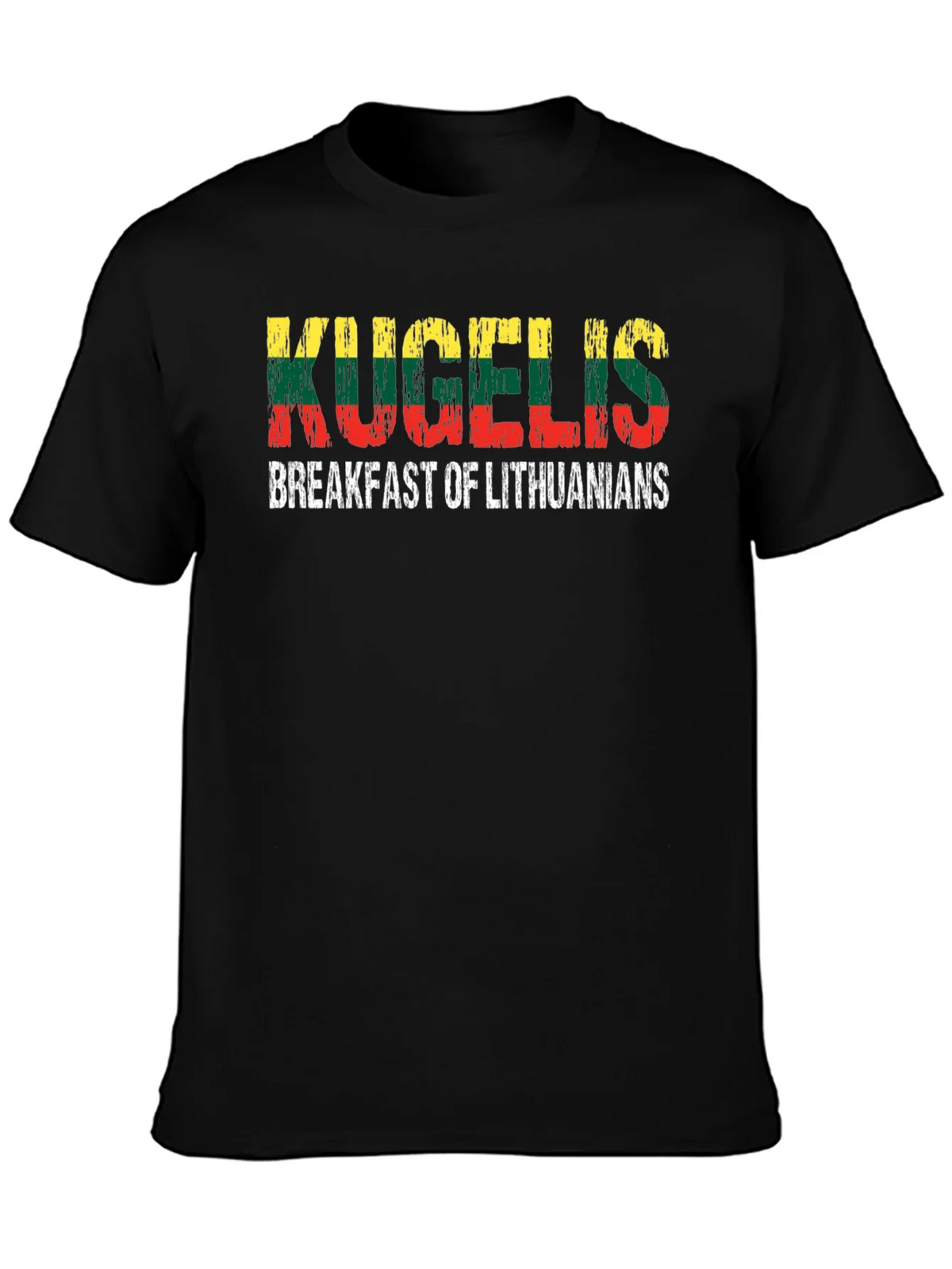 Kugelis Breakfast of Lithuanians T-Shirt product image 3