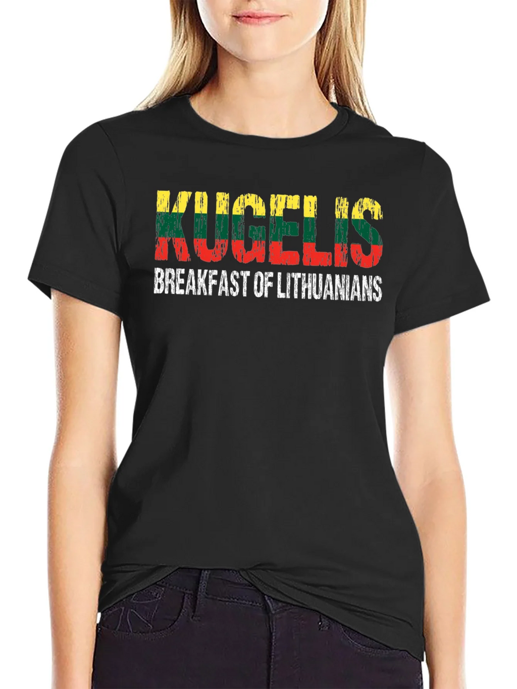Kugelis Breakfast of Lithuanians T-Shirt product image 2