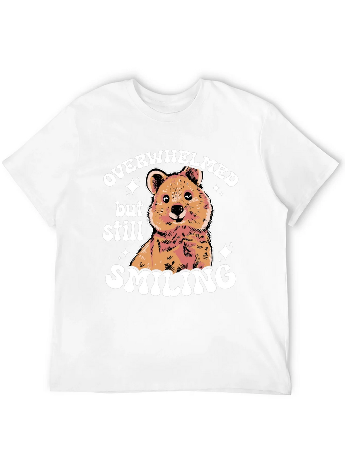 Quokka Smiling T-Shirt - Overwhelmed But product image 11