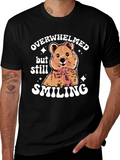 Quokka Smiling T-Shirt - Overwhelmed But product image 1