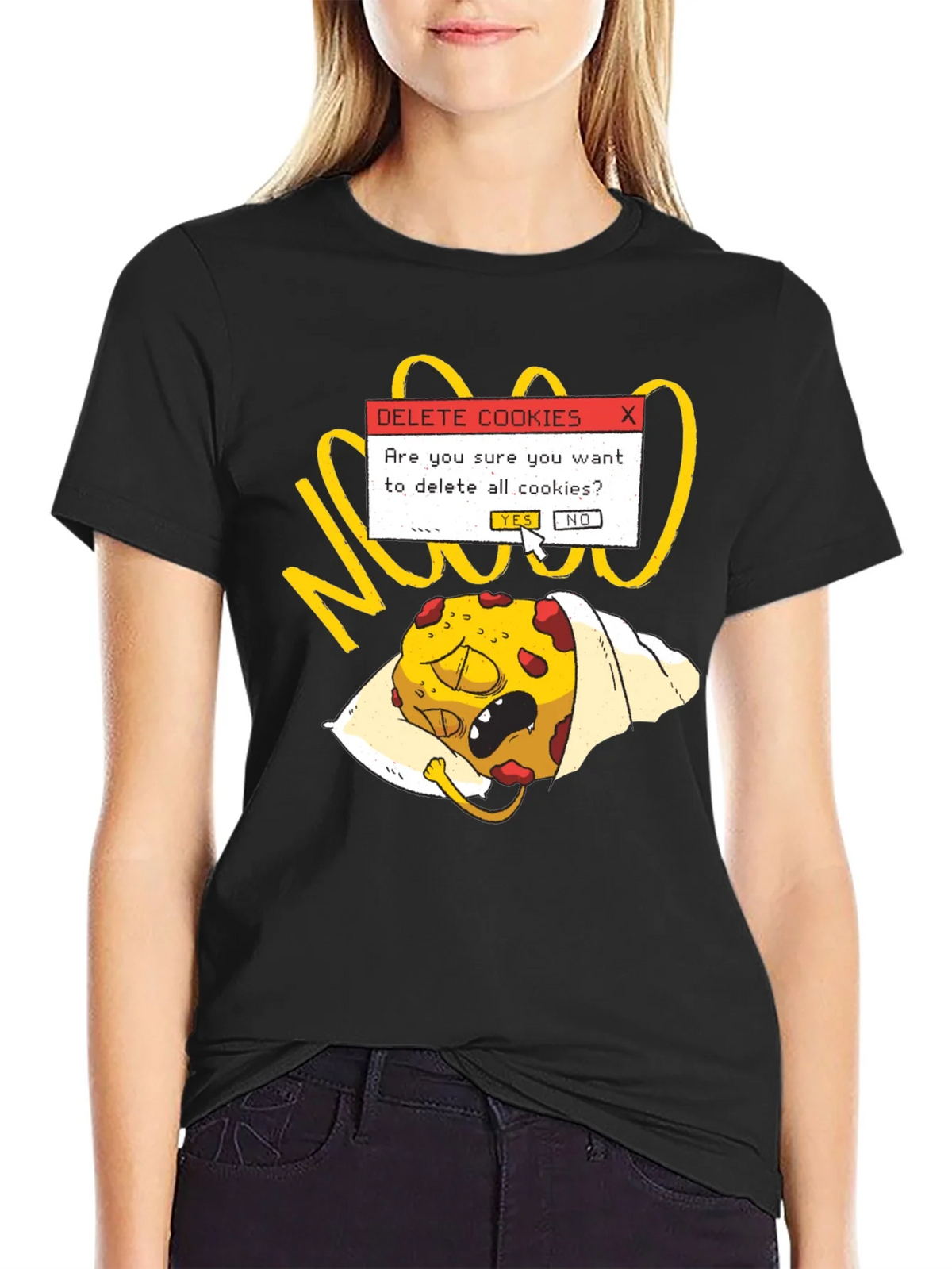 Delete Cookies T-Shirt - Funny Geek Tee product image 2