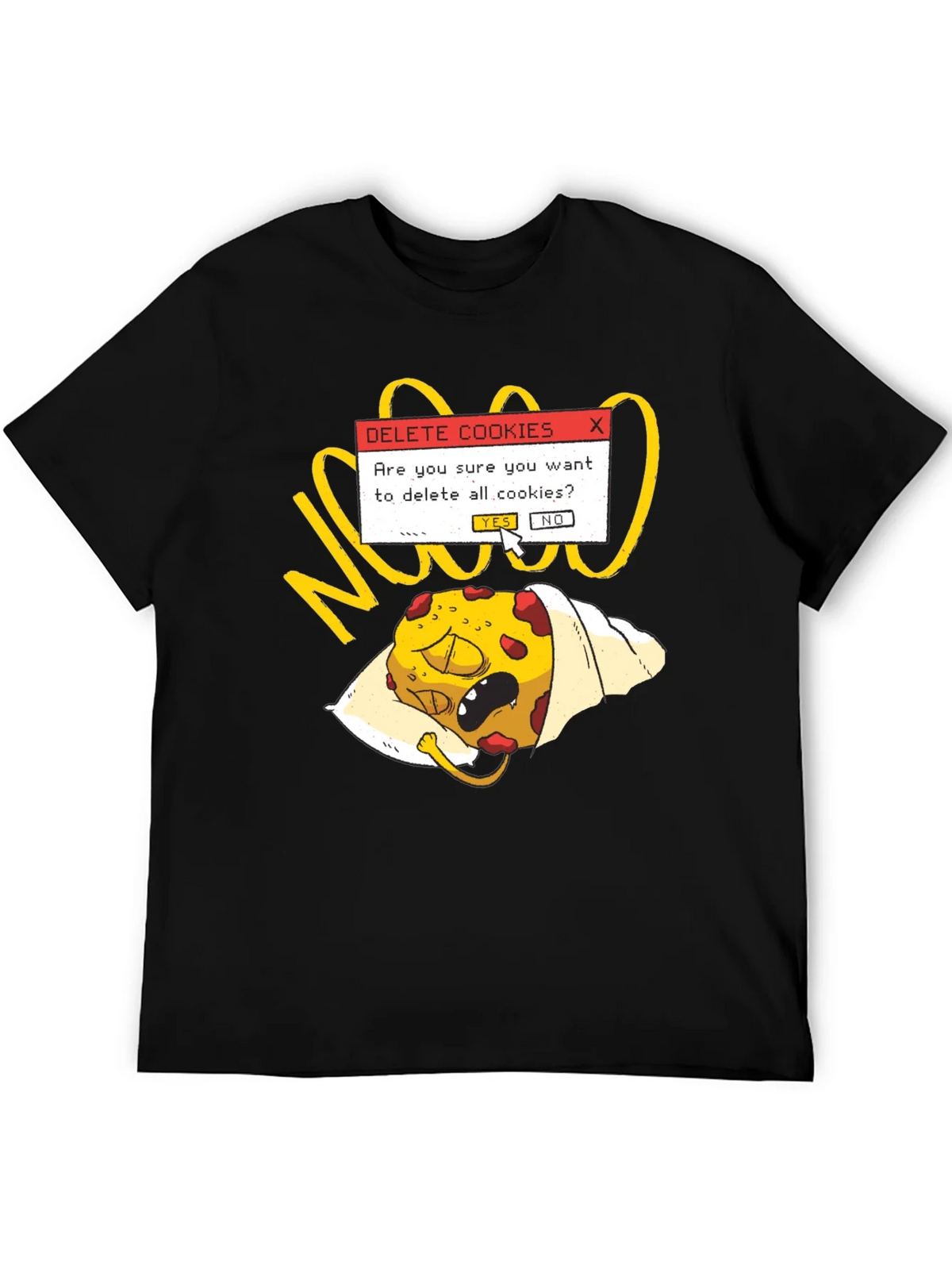 Delete Cookies T-Shirt - Funny Geek Tee product image 4