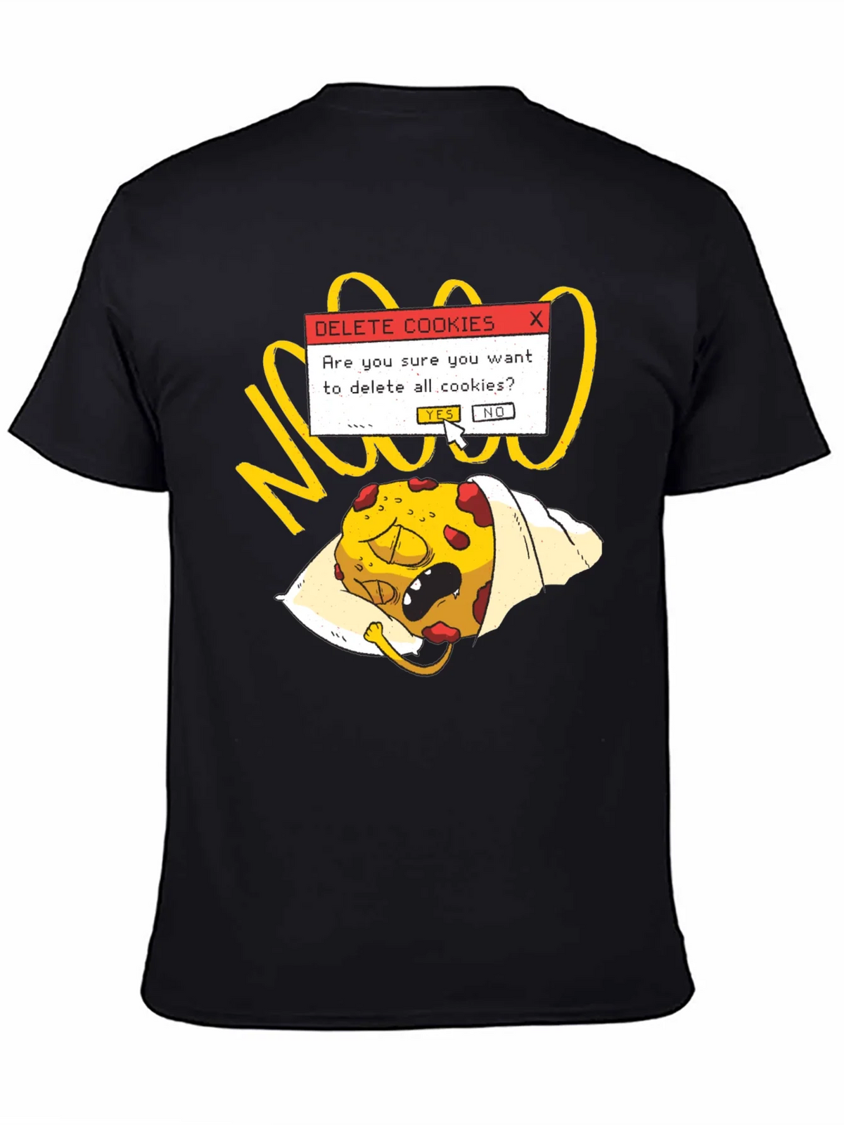 Delete Cookies T-Shirt - Funny Geek Tee product image 3
